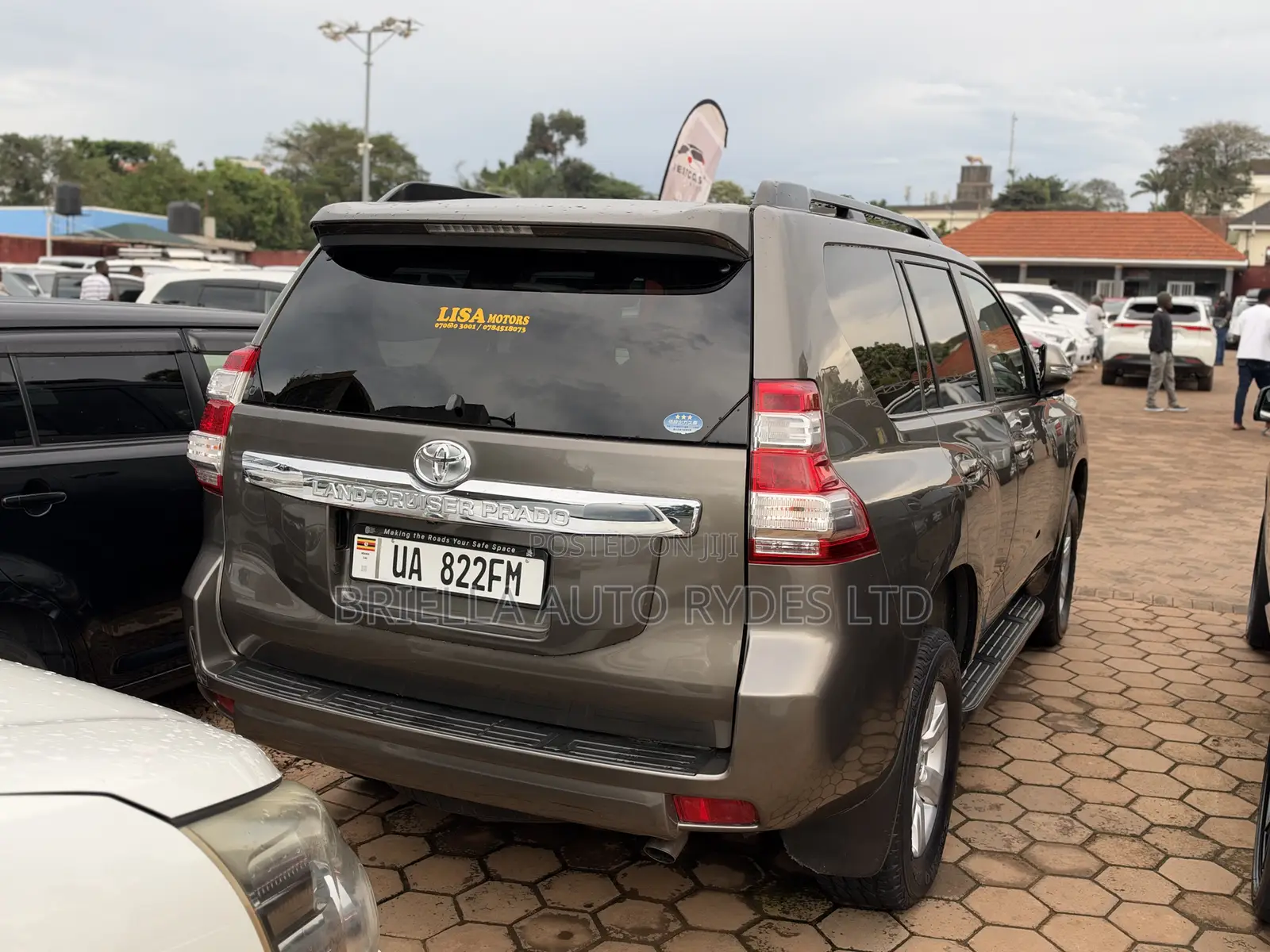 Toyota Land Cruiser Prado 2016 Gray