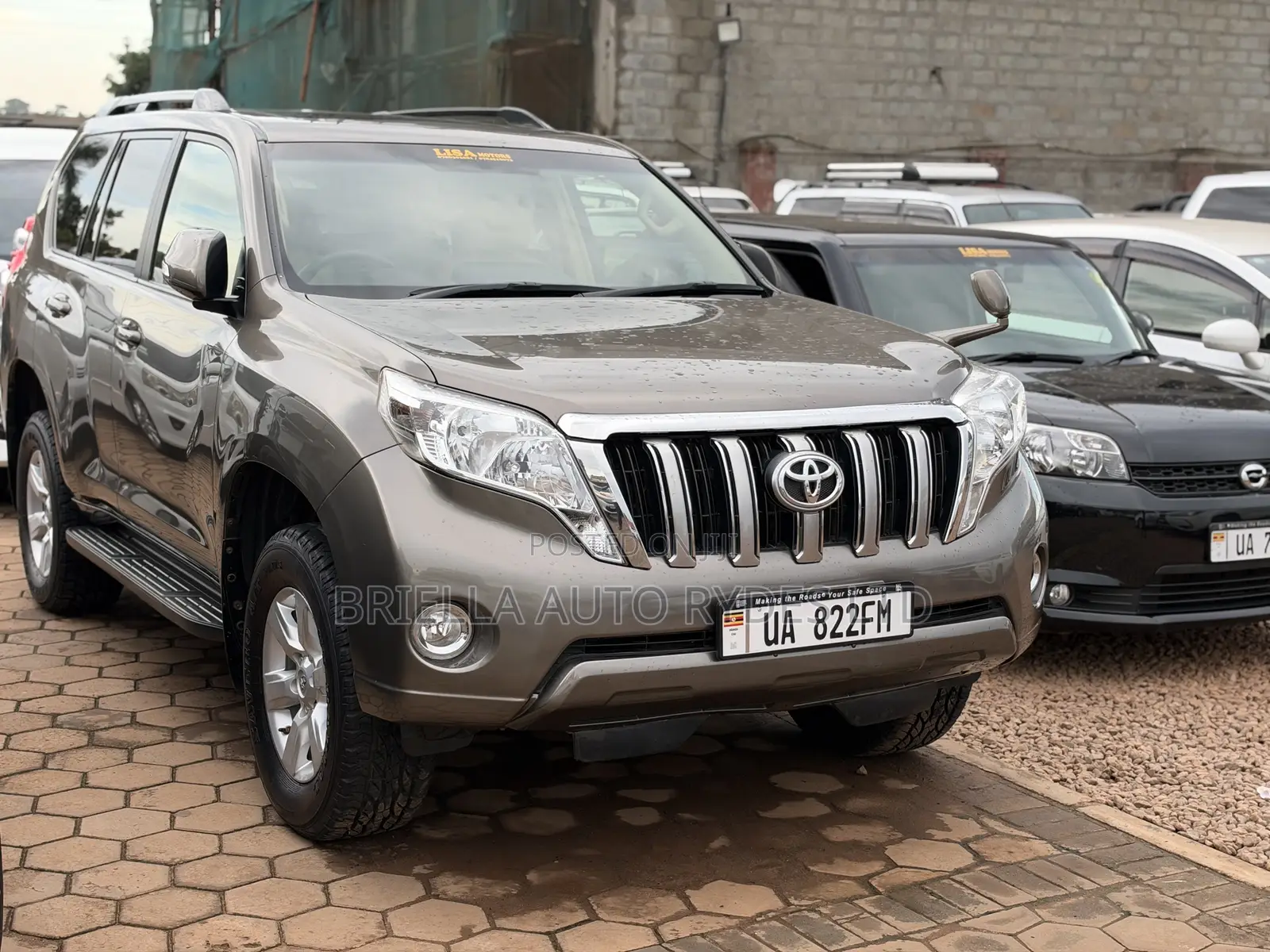 Toyota Land Cruiser Prado 2016 Gray