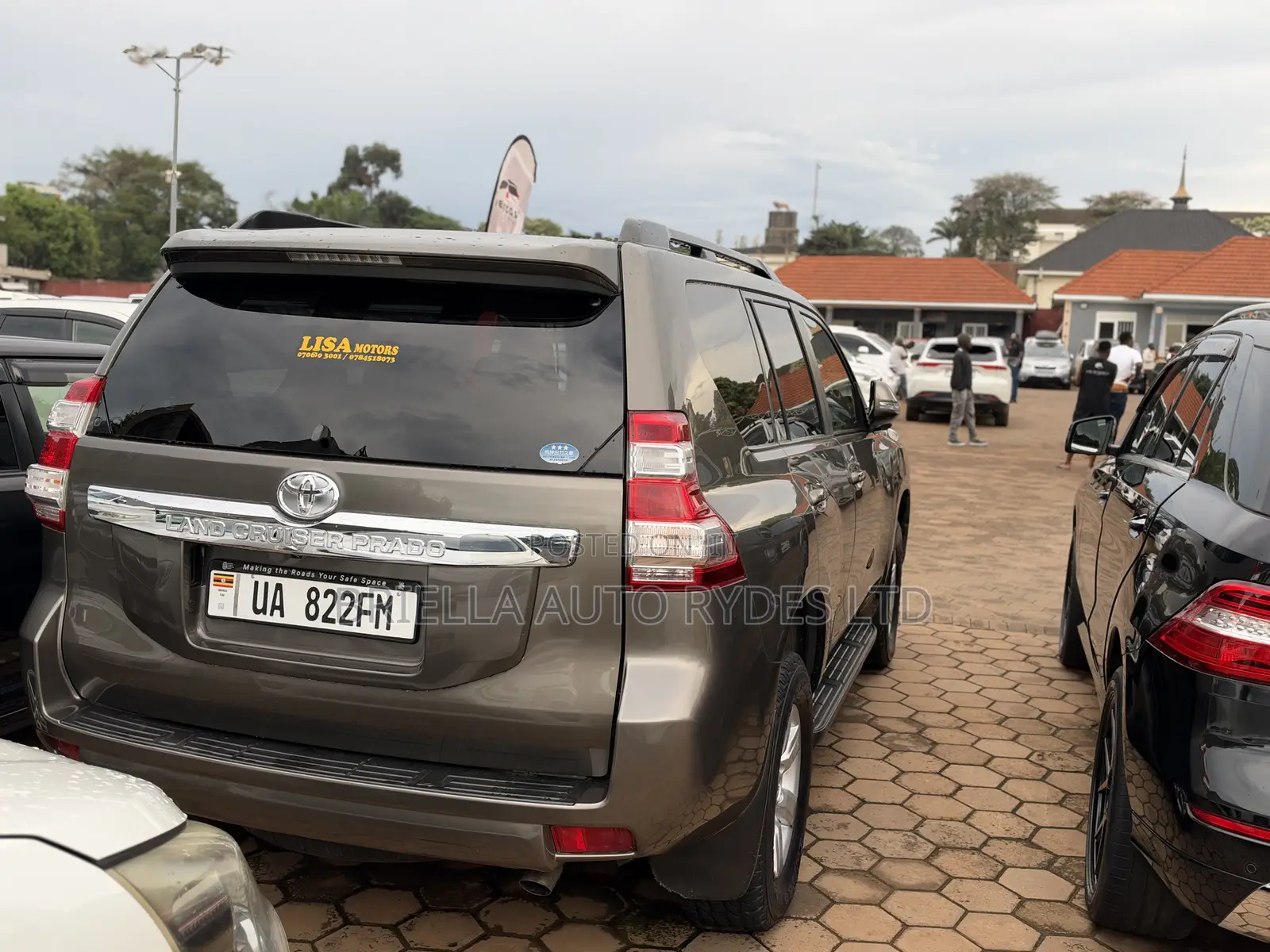 Toyota Land Cruiser Prado 2016 Gray