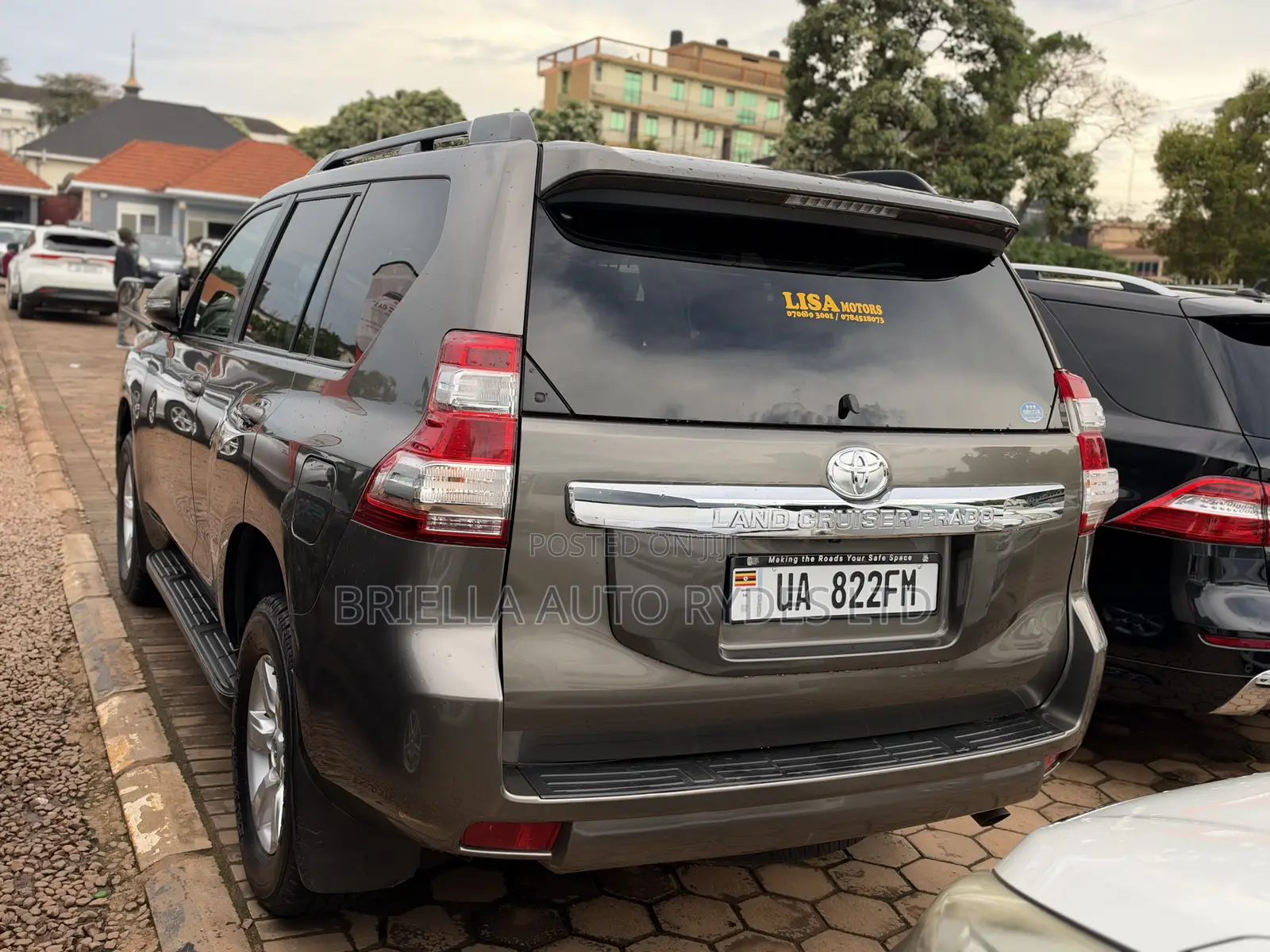 Toyota Land Cruiser Prado 2016 Gray