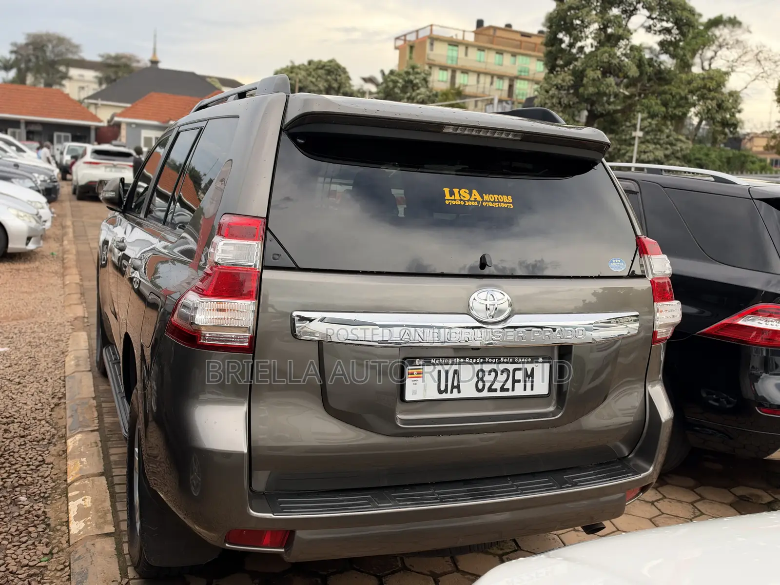 Toyota Land Cruiser Prado 2016 Gray