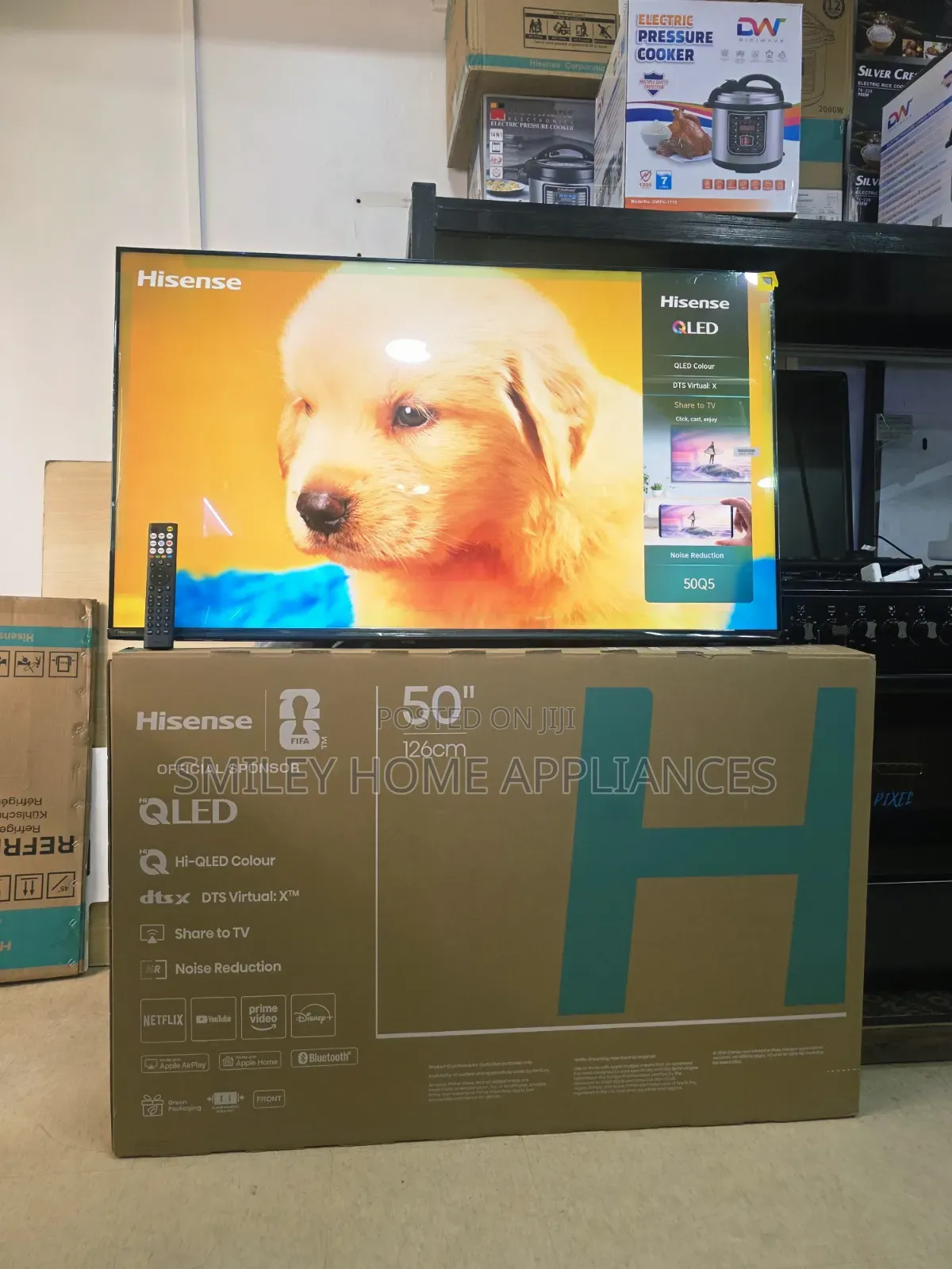 Hisense 2026 Qled Q5 Series 50inches Vidaa Smart TV at Discount Price