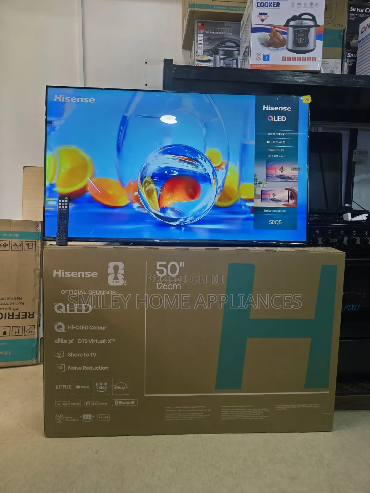 50Q5S 2026 Model Hisense 50inches Qled Q5 Series Vidaa Smart TV