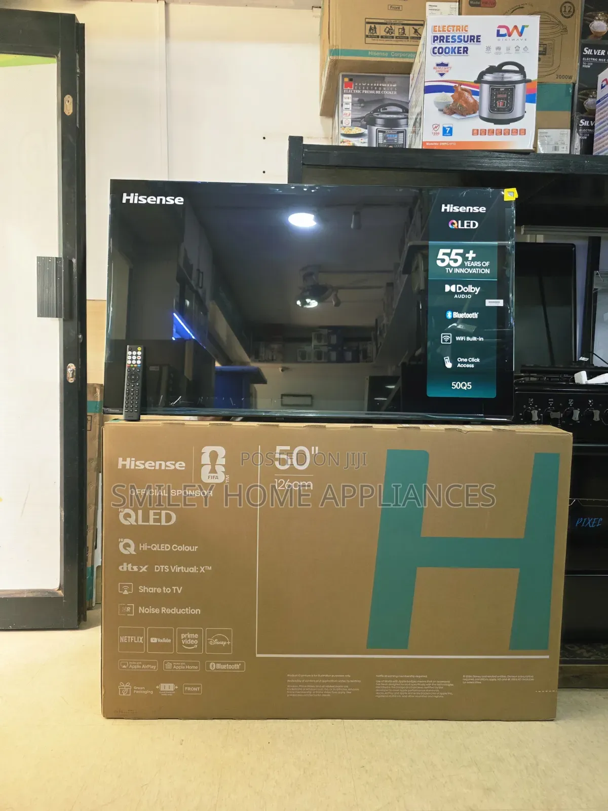 50Q5S 2026 Model Hisense 50inches Qled Q5 Series Vidaa Smart TV