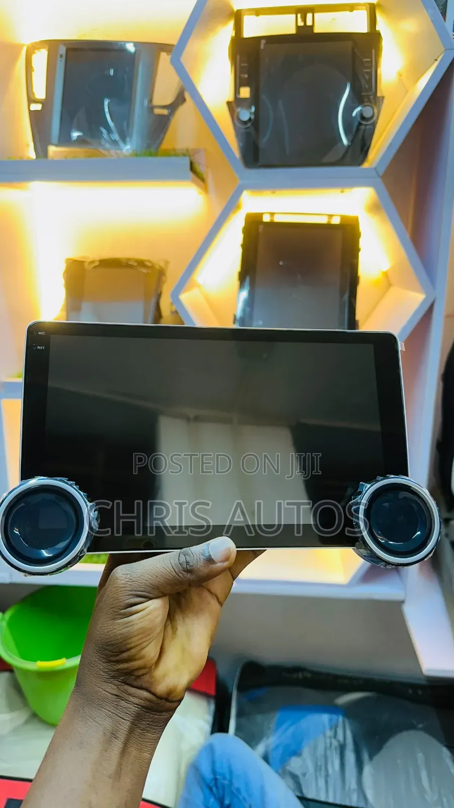 Universal Dual Knobe Android Car Screen Youtube ,Internet Td004