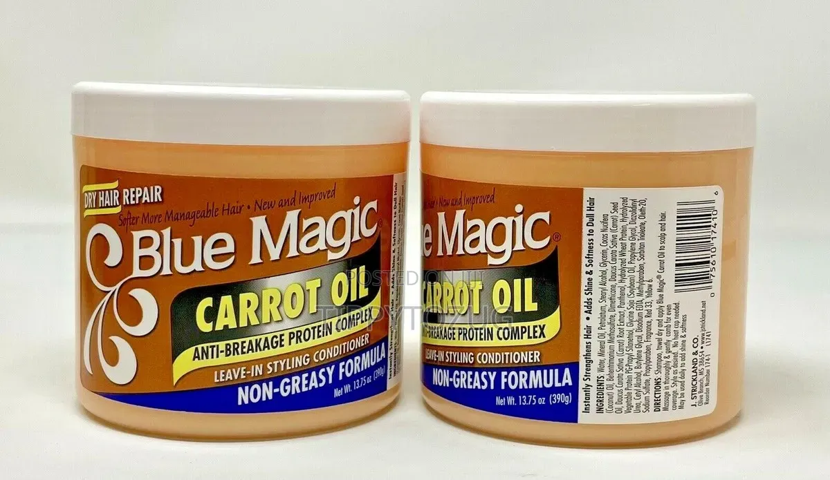 Blue Magic Hair Conditioner and Leave in Grease