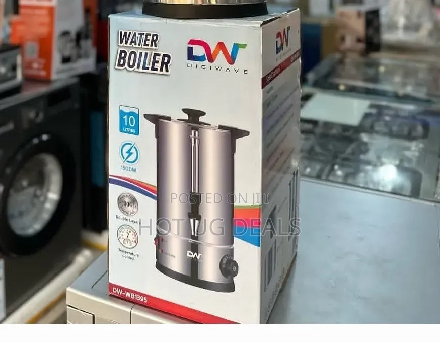 Digiwave 10L Stainless Steel Commercial Water Boiler (DW-WB1395)