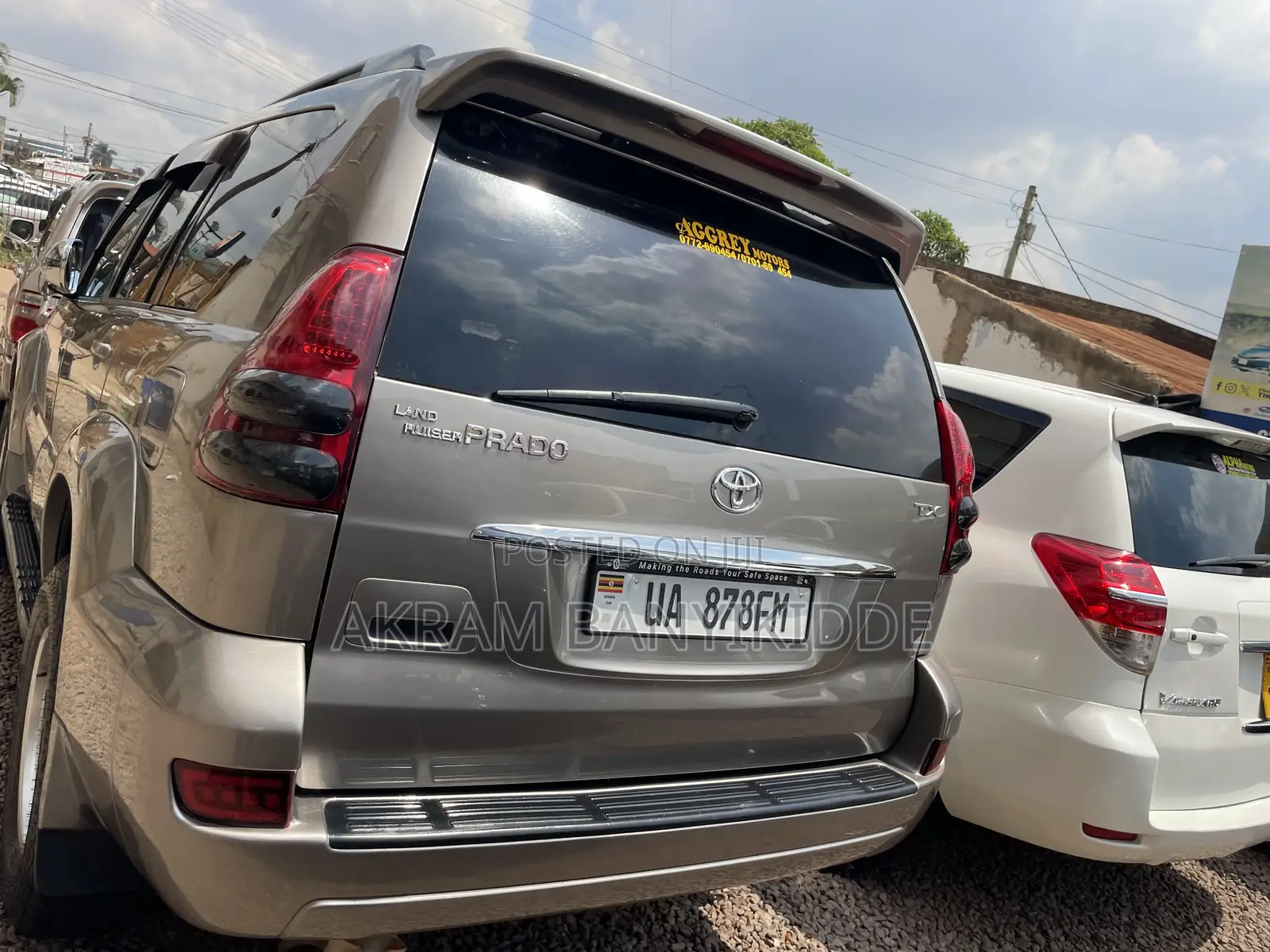 Toyota Land Cruiser Prado 2009 Gray