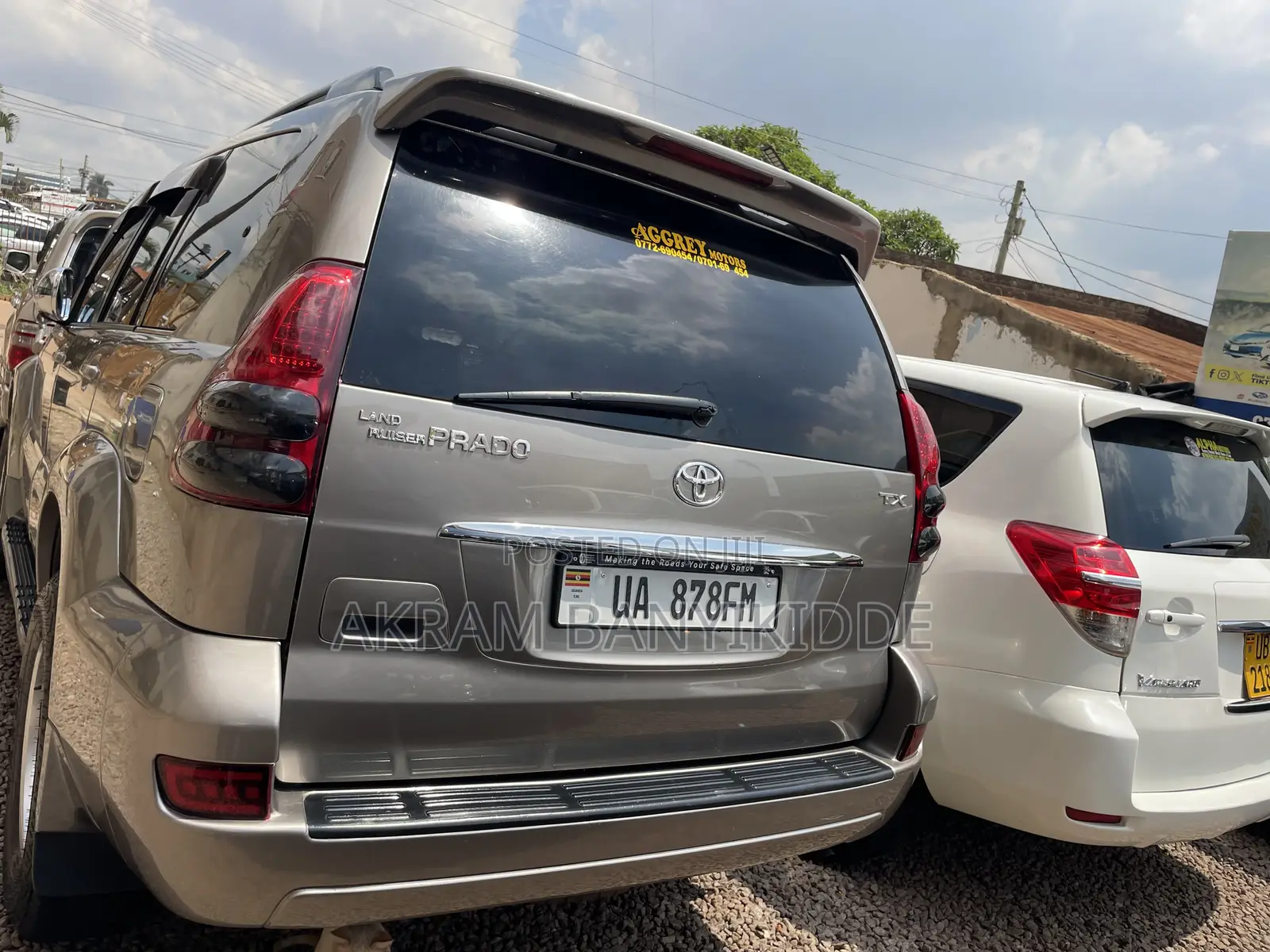 Toyota Land Cruiser Prado 2009 Gray