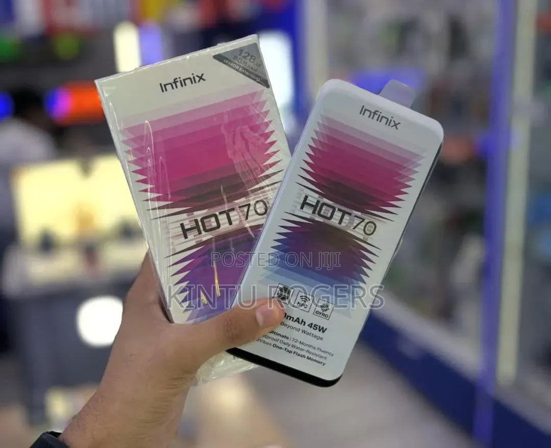 New Infinix Hot 70 256 GB Purple