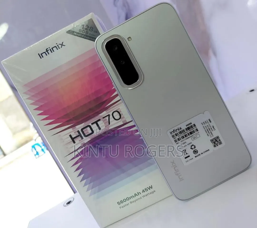 New Infinix Hot 70 256 GB Gray