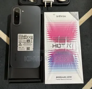 New Infinix Hot 70 256 GB Black