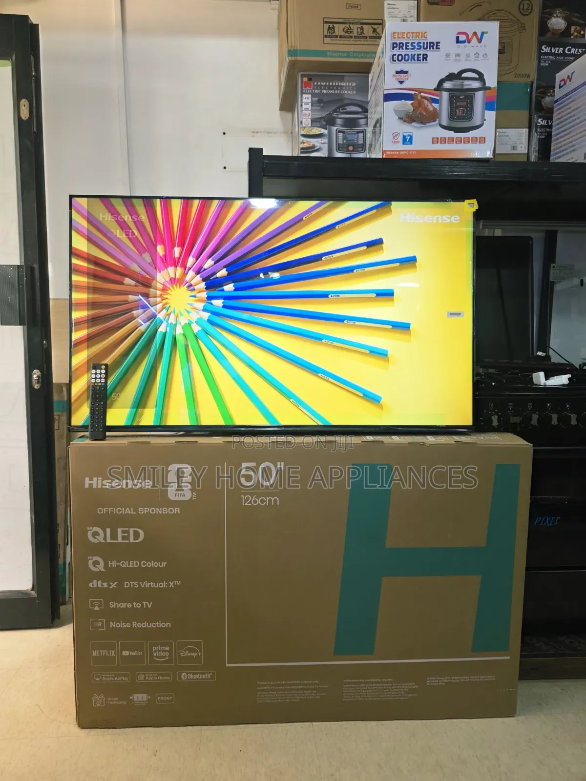 Brand New Hisense Qled Q5 Series 50inches Vidaa Quantum Dot Display TV