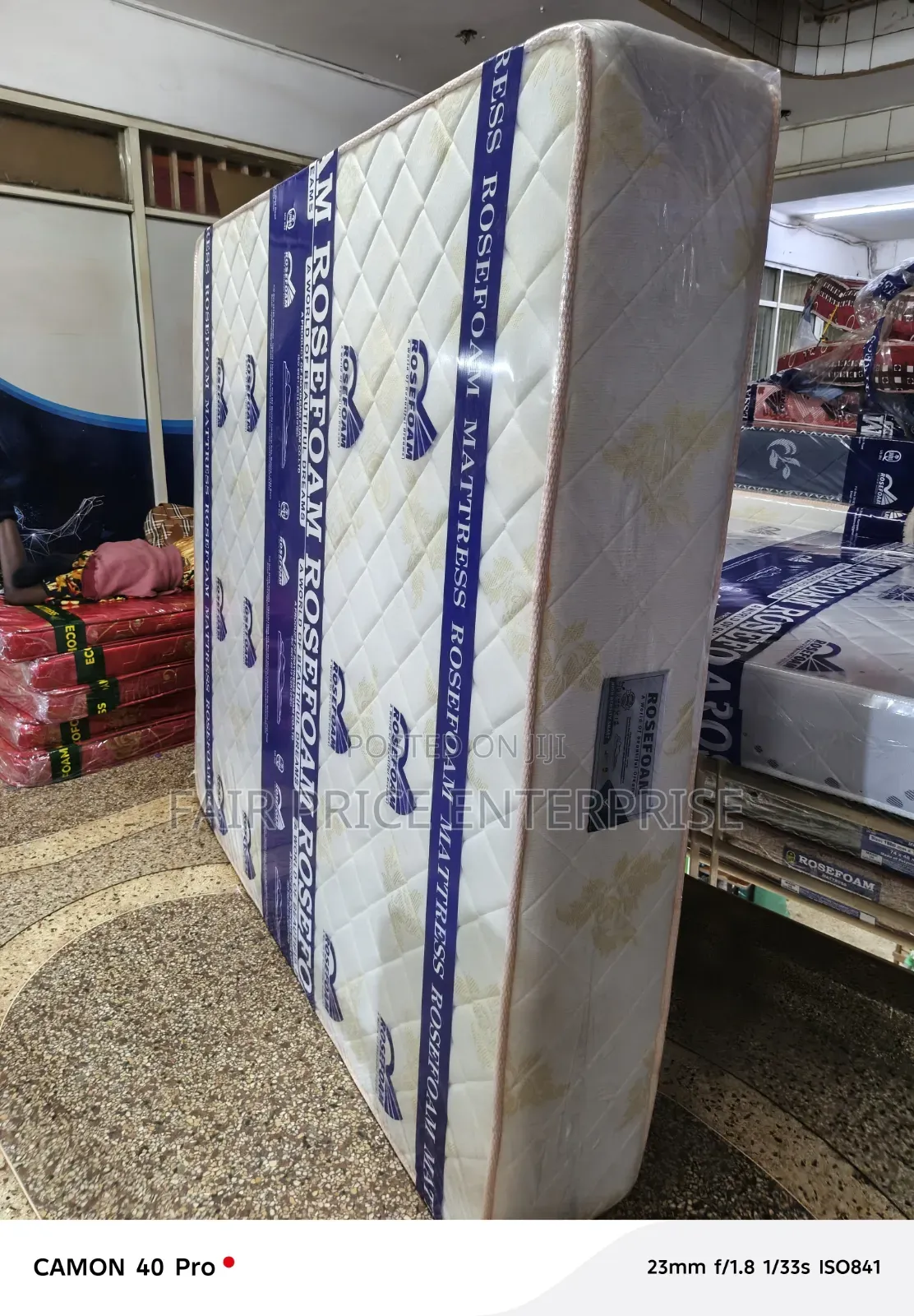 5*6*8 Inches. Mattress Rosefoam. High Density Smart