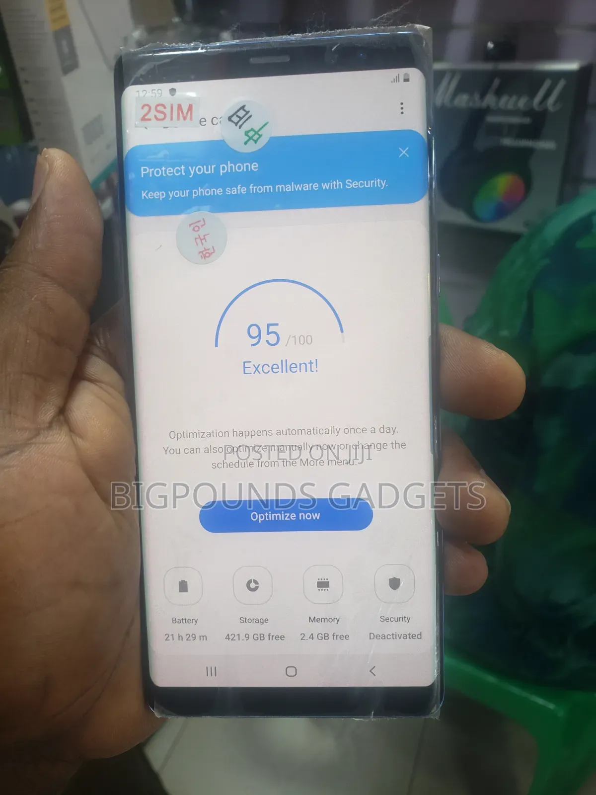 Samsung Galaxy Note 8 256 GB Blue