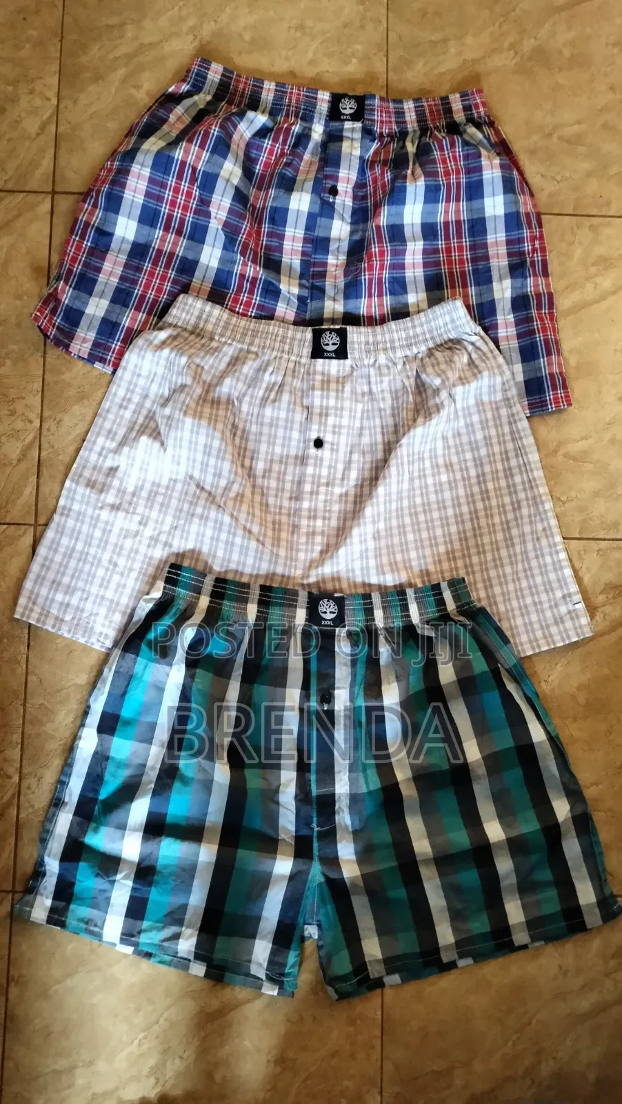 2XL and 3XL Men 3pc Boxers or Briefs