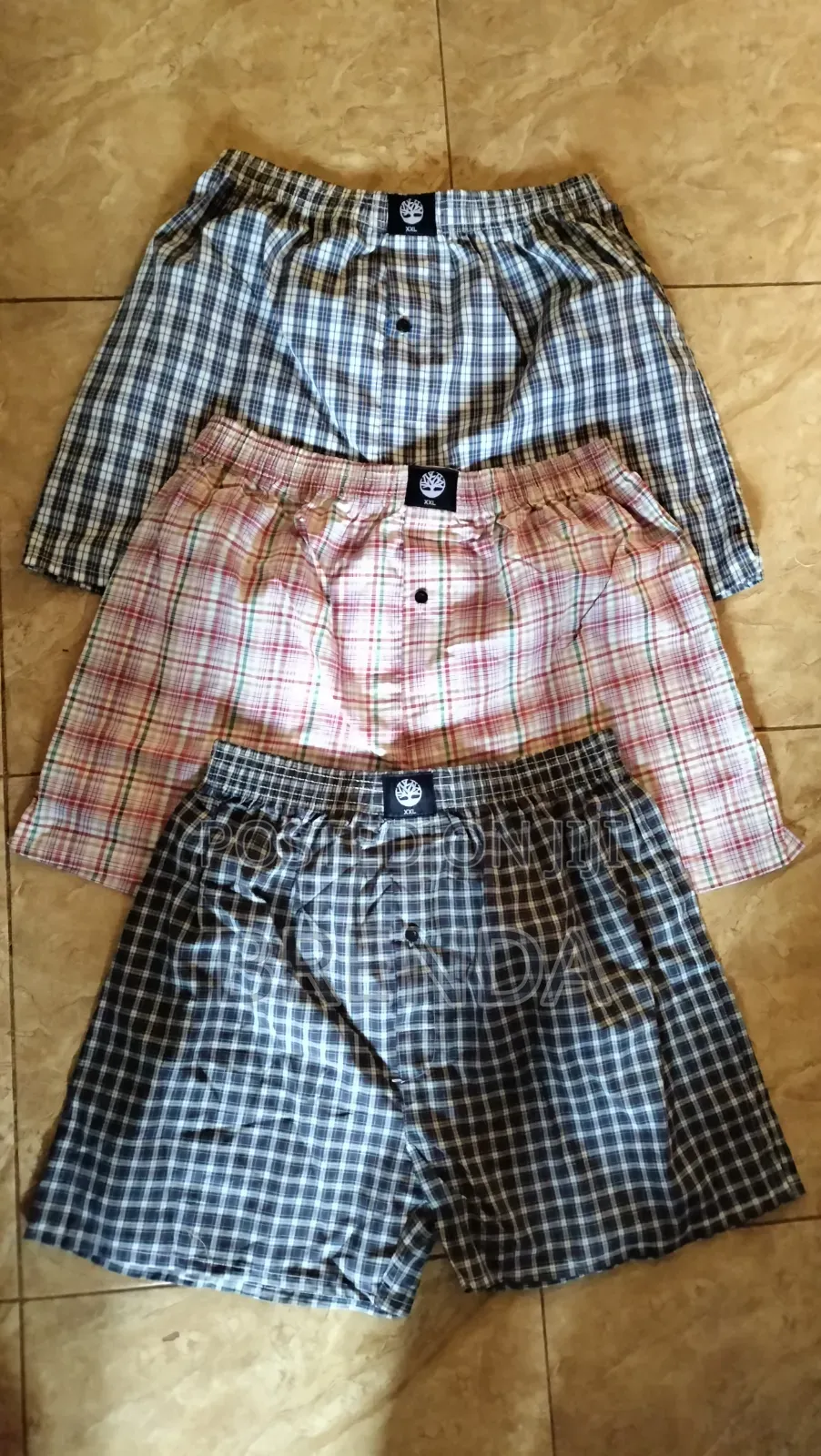 2XL and 3XL Men 3pc Boxers or Briefs