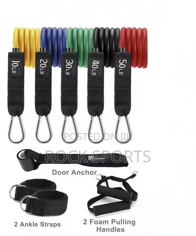 Latex TPR Resistance Band Fitness