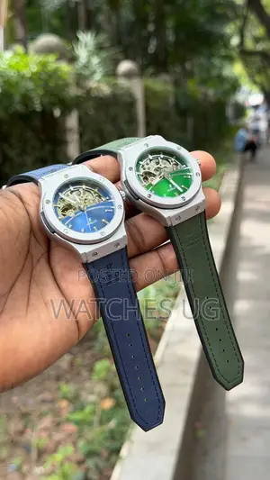 Green v Blue Hublot Gears