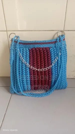 Handmade Crochet Crossbody Bag