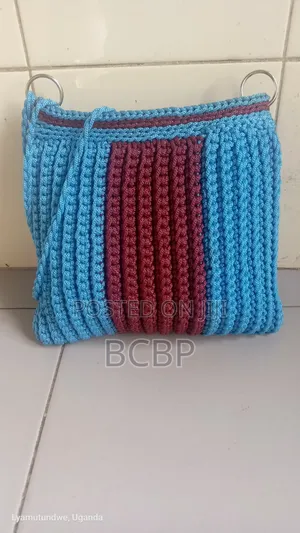 Handmade Crochet Crossbody Bag
