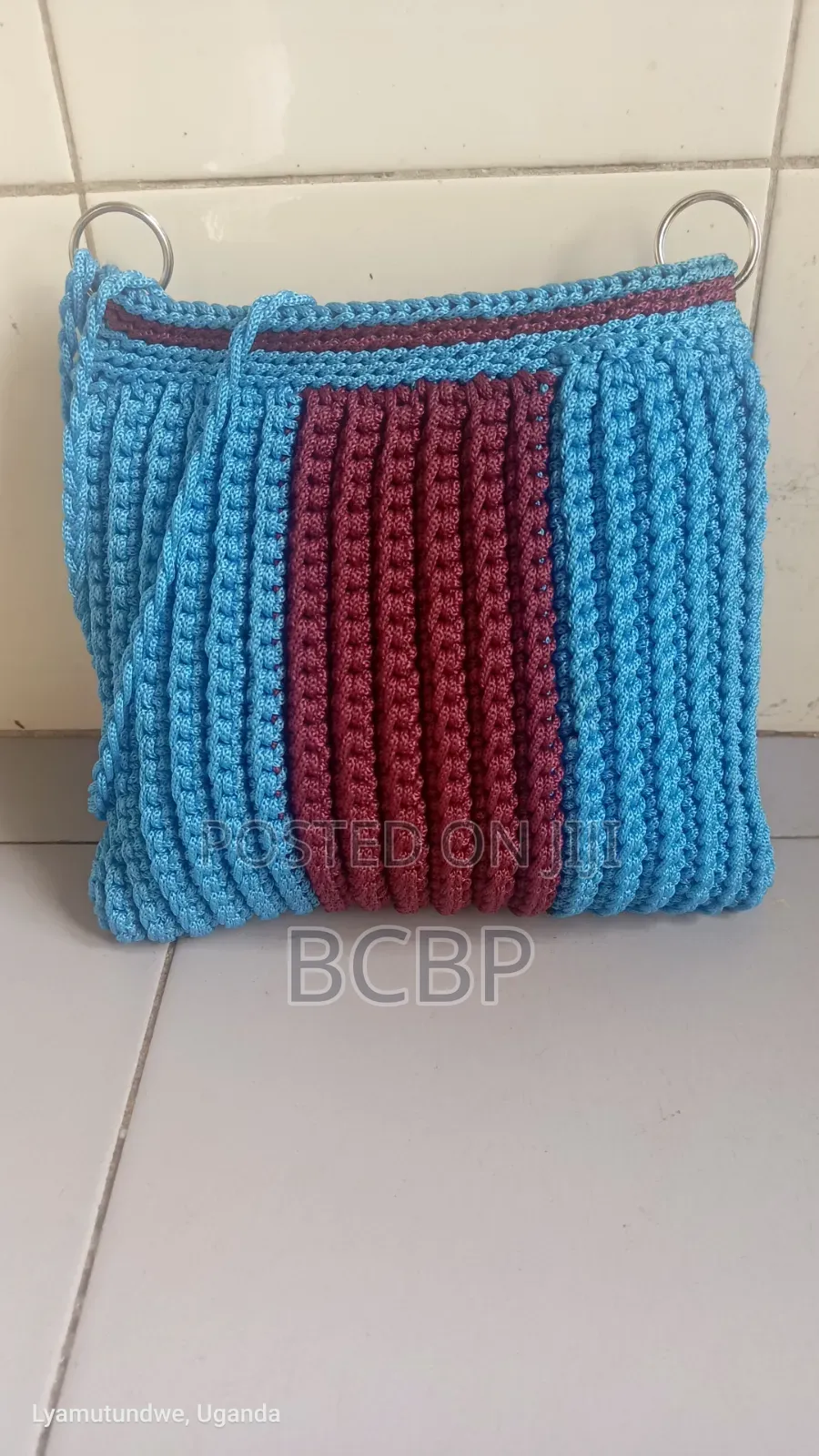 Handmade Crochet Crossbody Bag