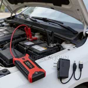 High-Power Multi-Function Car Jump Starter and Power Bank Kit.