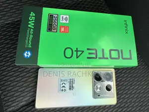 Infinix Note 40 256 GB Silver