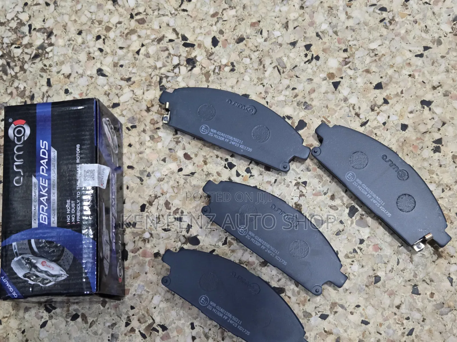 Nissan Terrano, Elgrand and Murano Ordinary Brake Pads