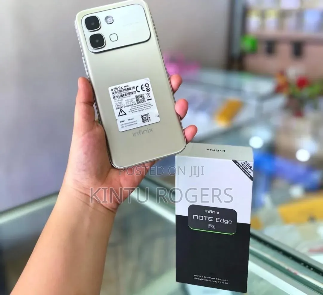 New Infinix Note Edge 256 GB Gray