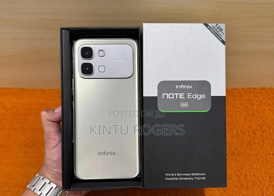 New Infinix Note Edge 256 GB Gray