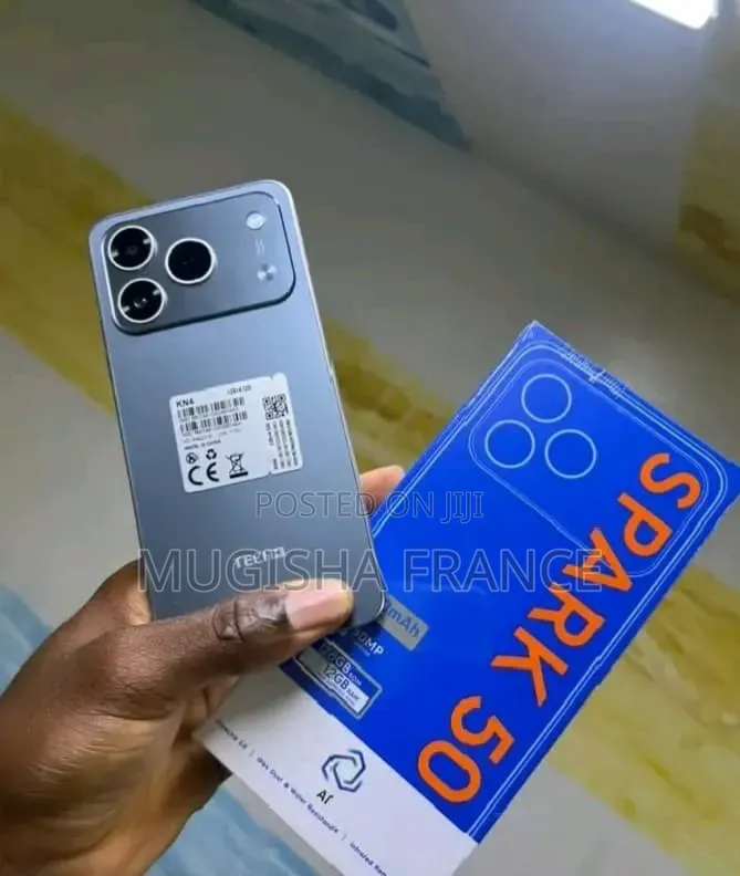 New Tecno Spark 50 128 GB Gray