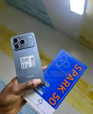 New Tecno Spark 50 128 GB Gray
