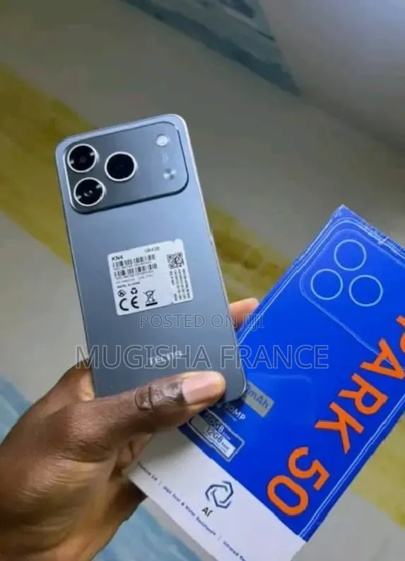 New Tecno Spark 50 128 GB Gray