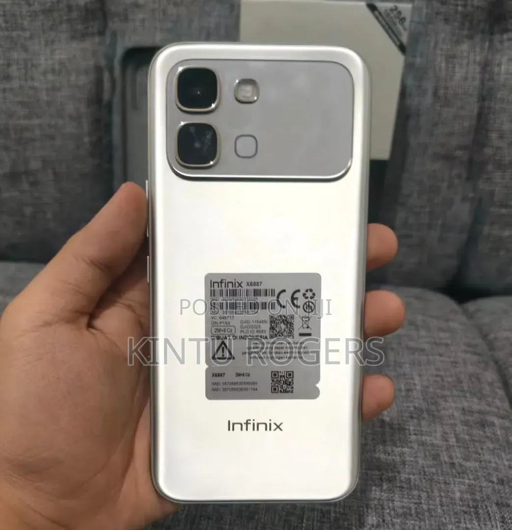New Infinix Note Edge 256 GB Gray