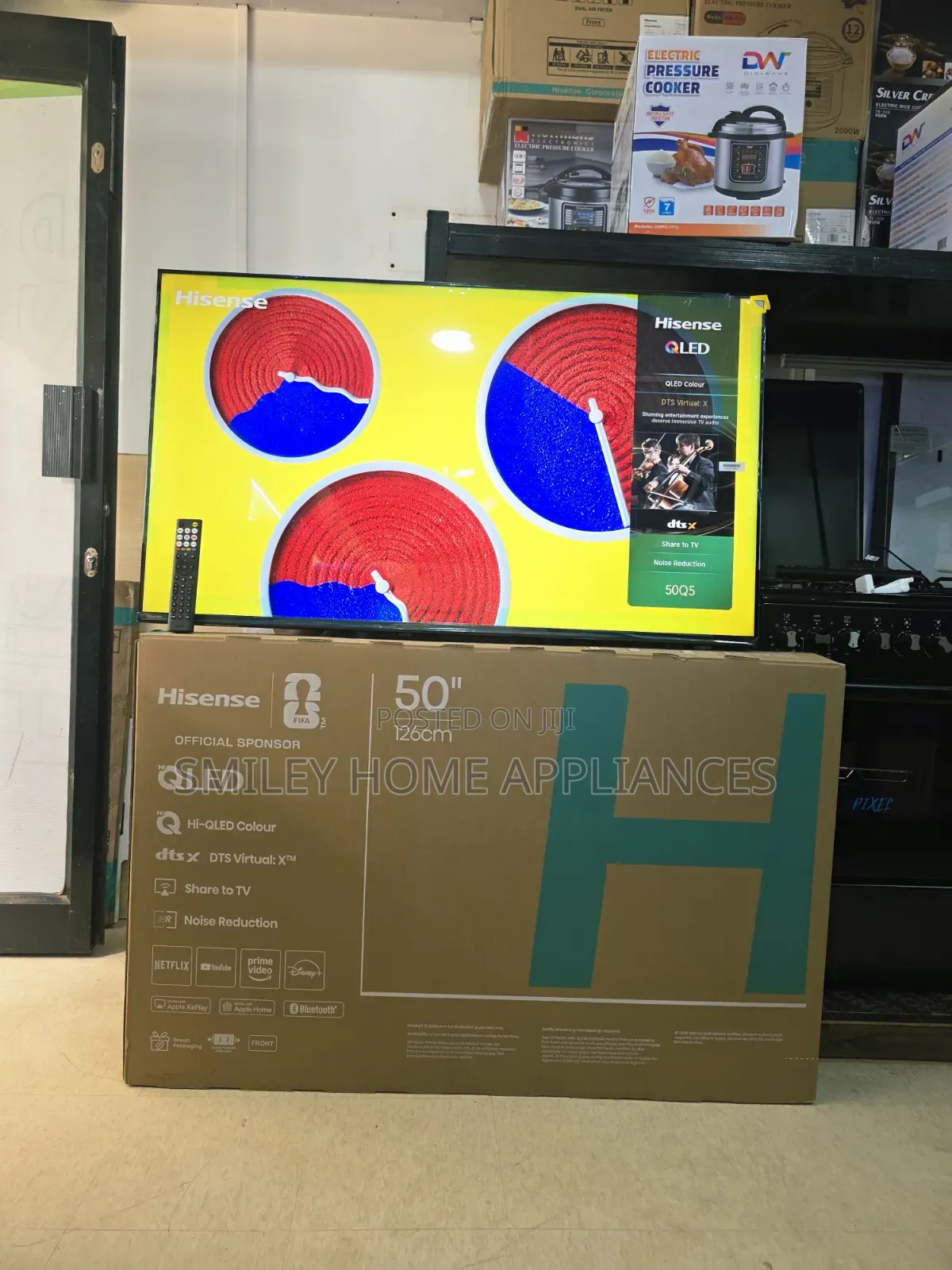 New2026 50Q5S Model Hisense 50inches Qled Quantum Dot Display Smart TV
