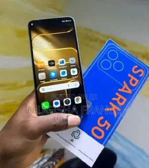 New Tecno Spark 50 128 GB Black