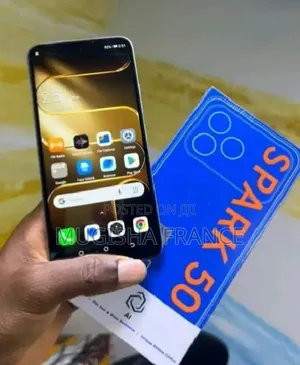 New Tecno Spark 50 128 GB Black