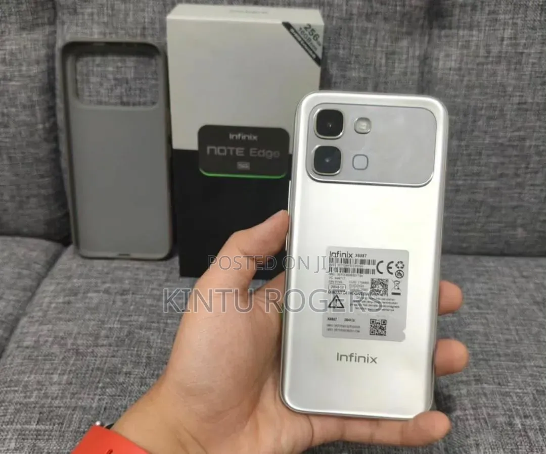 New Infinix Note Edge 256 GB Gray