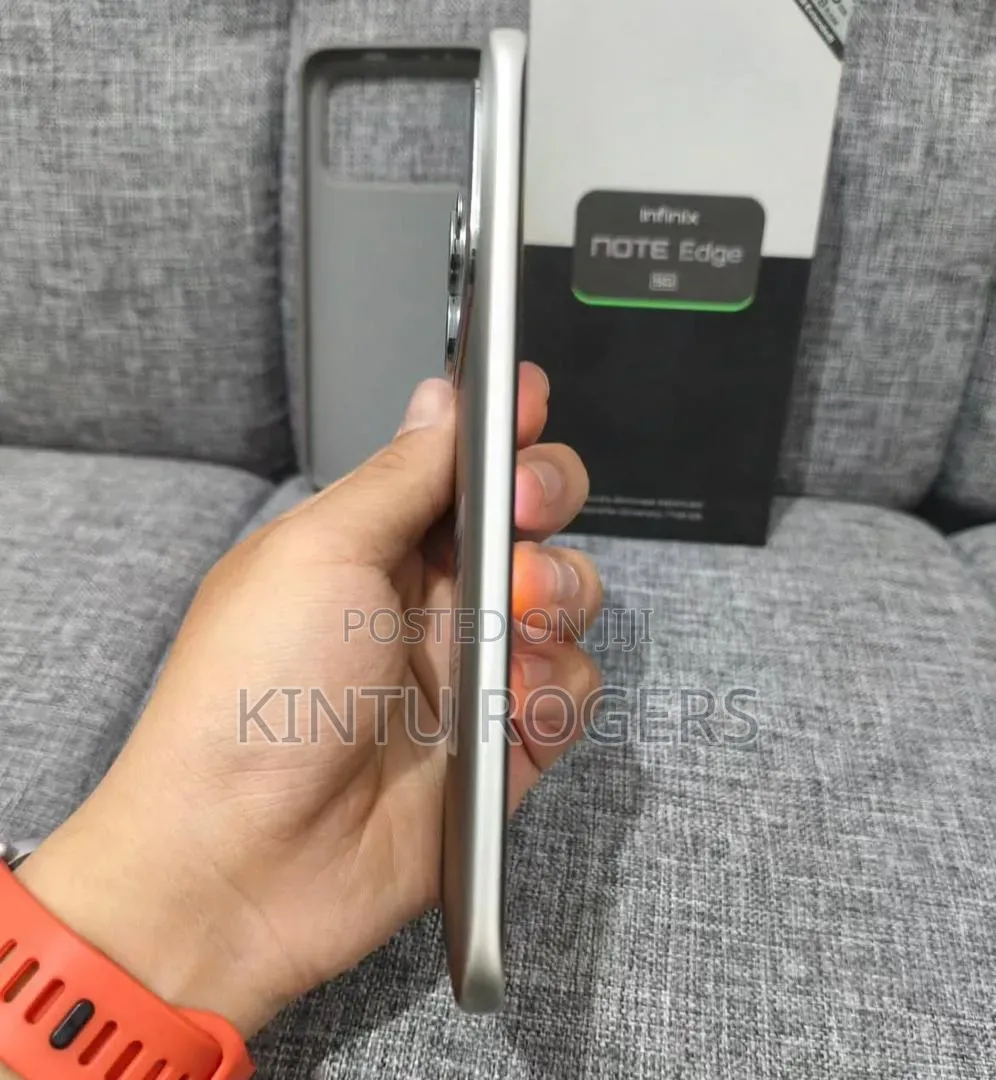New Infinix Note Edge 256 GB Gray