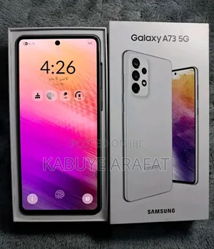 New Samsung Galaxy A73 5G 256 GB White