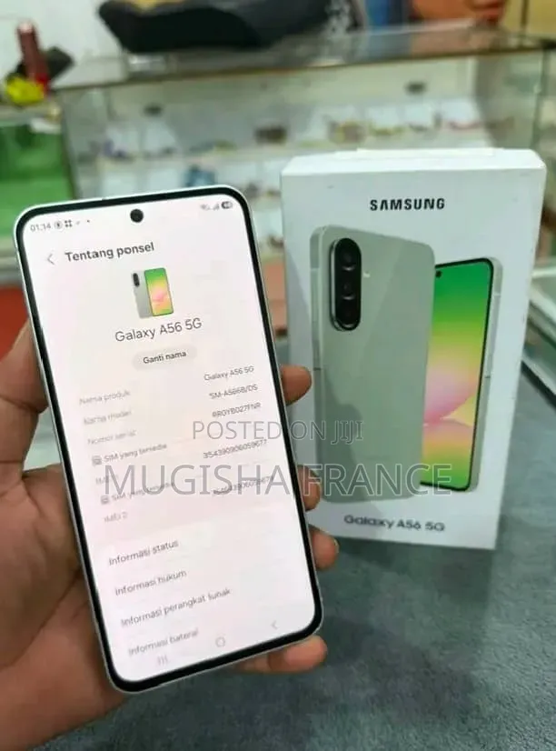 New Samsung Galaxy A56 256 GB Purple