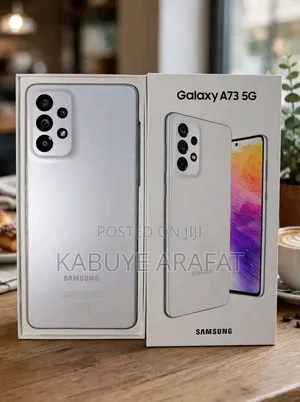 New Samsung Galaxy A73 5G 256 GB White