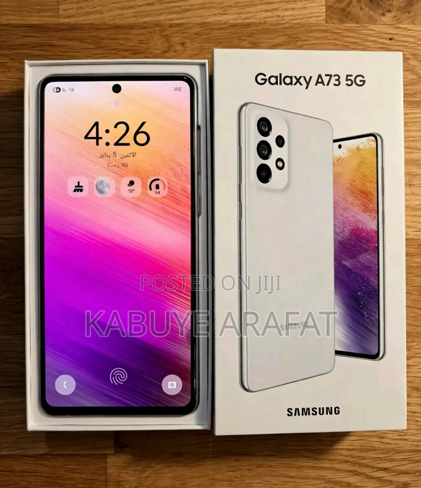 New Samsung Galaxy A73 5G 256 GB White