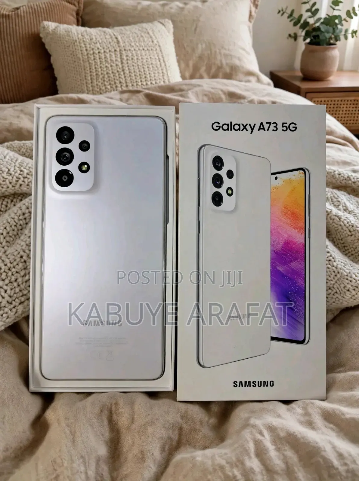 New Samsung Galaxy A73 5G 256 GB White