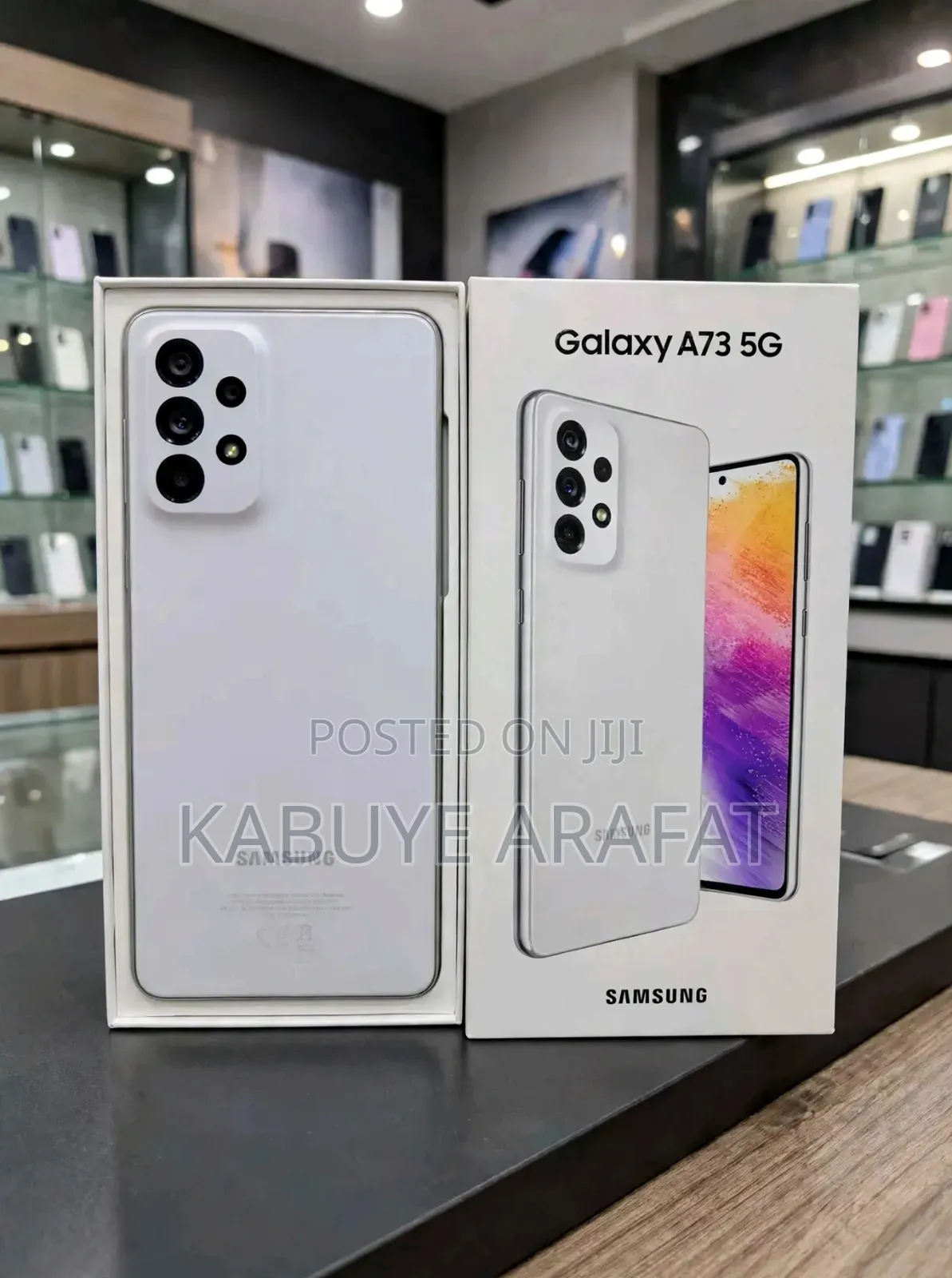 New Samsung Galaxy A73 5G 256 GB White