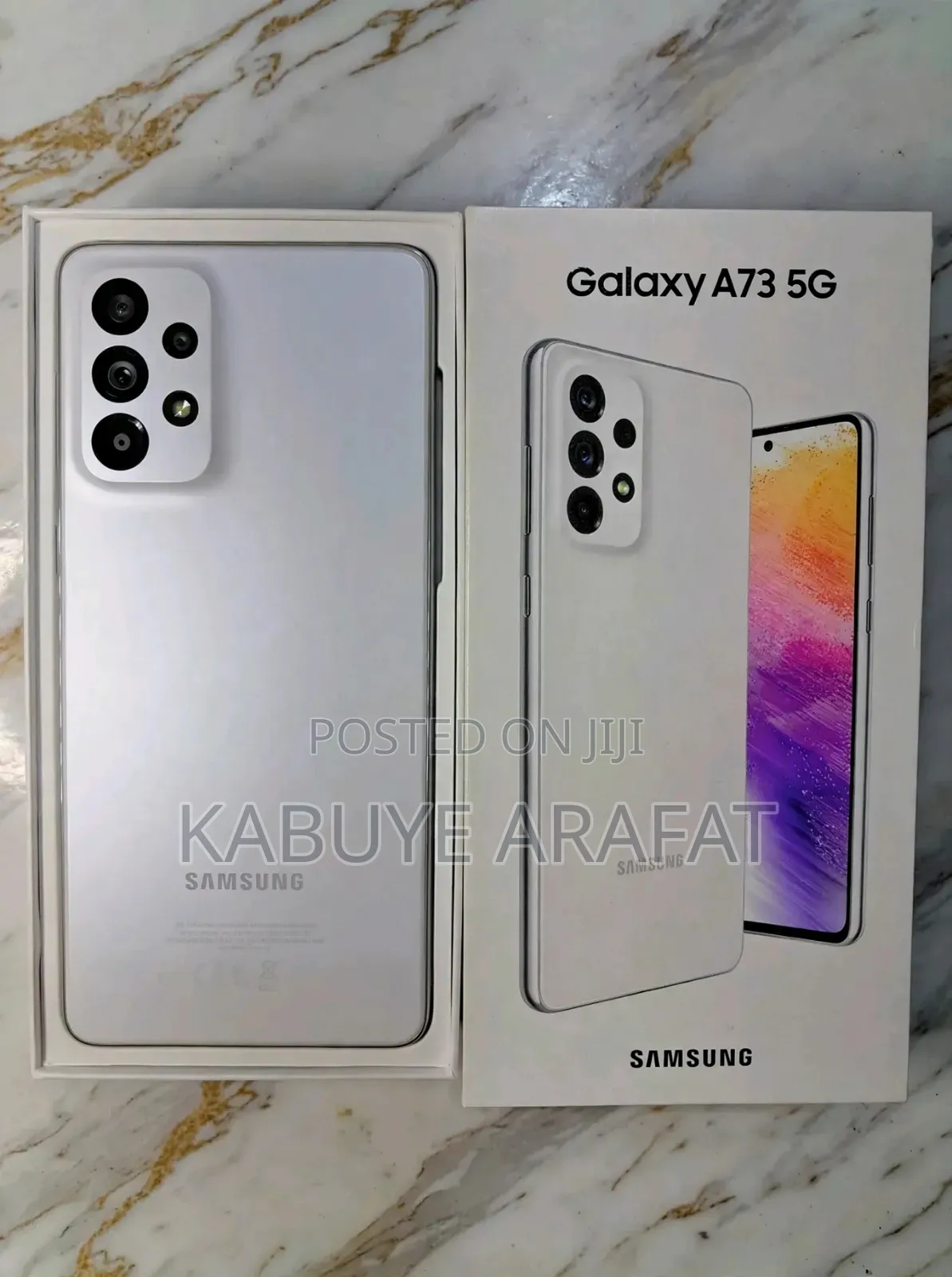 New Samsung Galaxy A73 5G 256 GB White