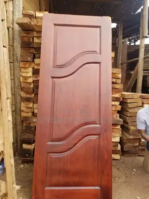 Mahogany Doors and Security in Standard Sizes