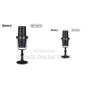 Jmary MC-PW12, a Desktop USB and XLR Condenser Microphone