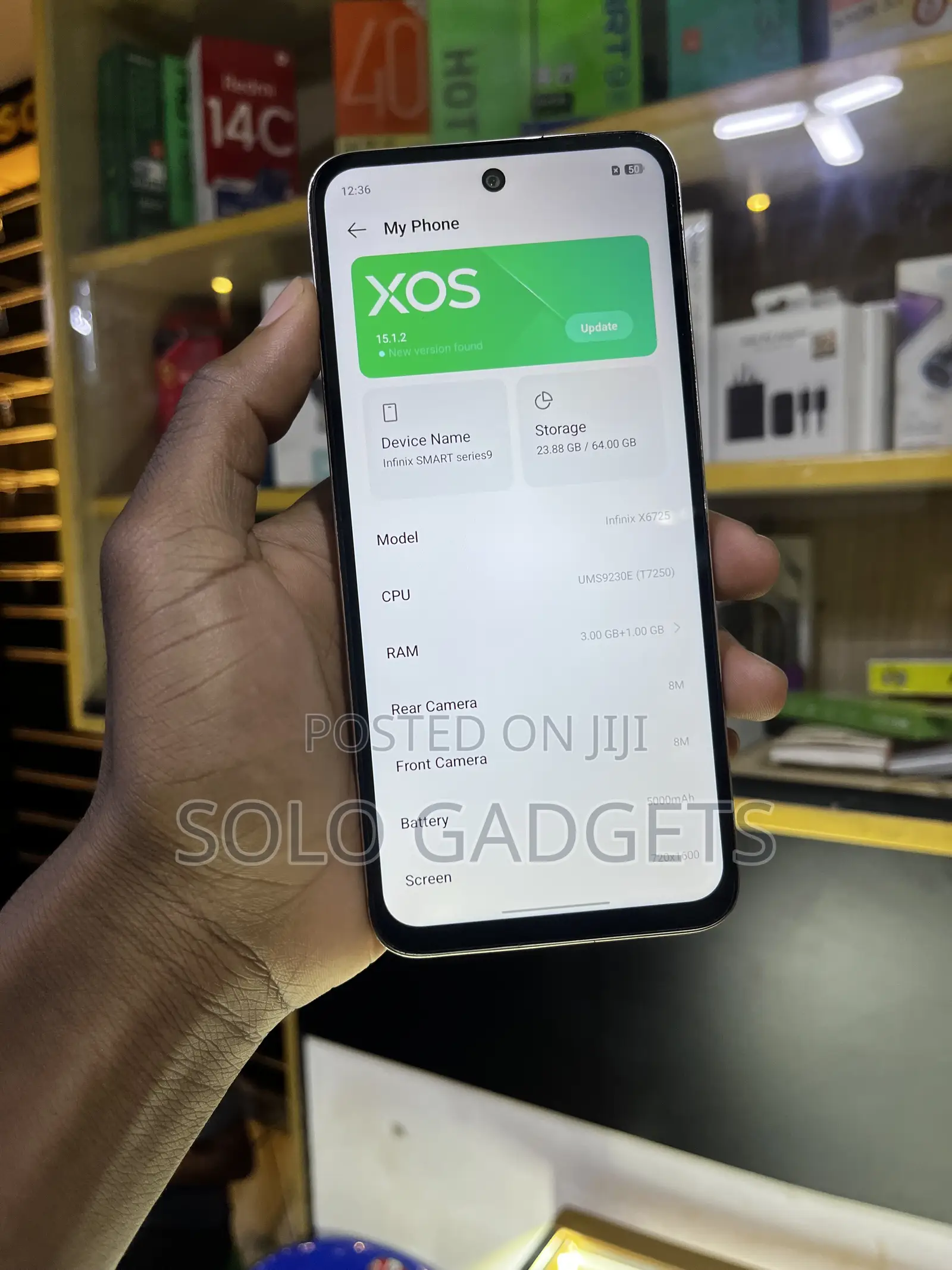 Infinix Smart 10 HD 64 GB Gold